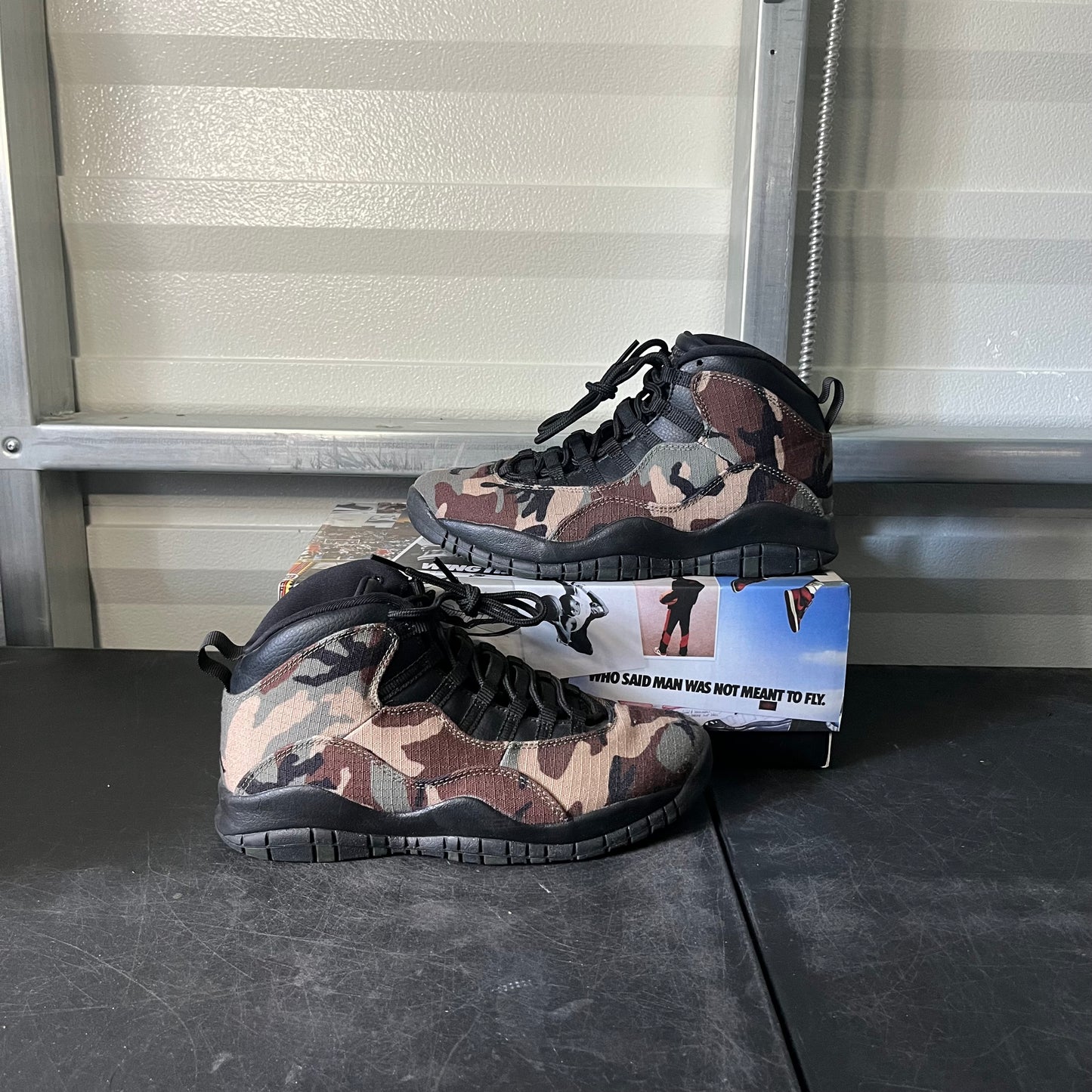 Size 8 - AJ 10 Camo