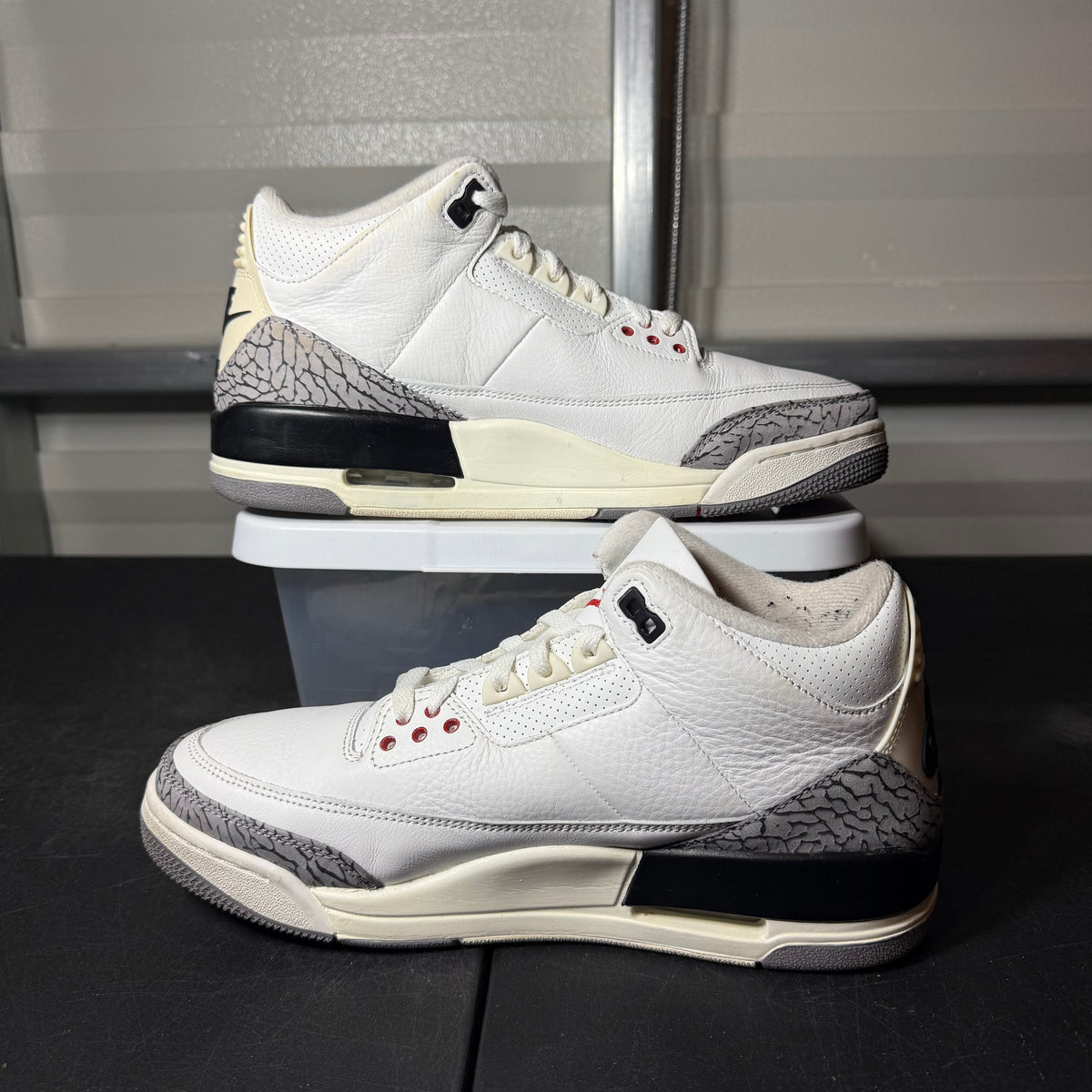 Size 10 - AJ 3 Reimagined White Cement