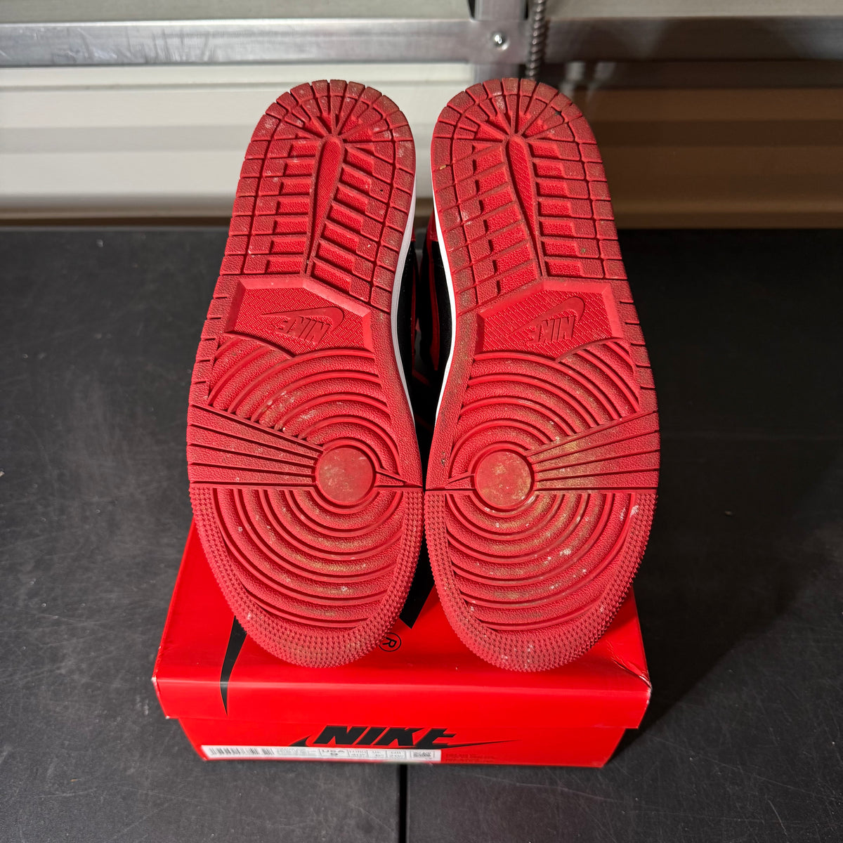 Size 9W - AJ 1 Satin Bred