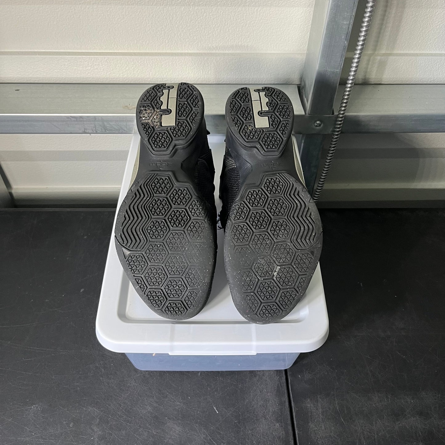 Size 10.5 - Nike LeBron Soldier Black