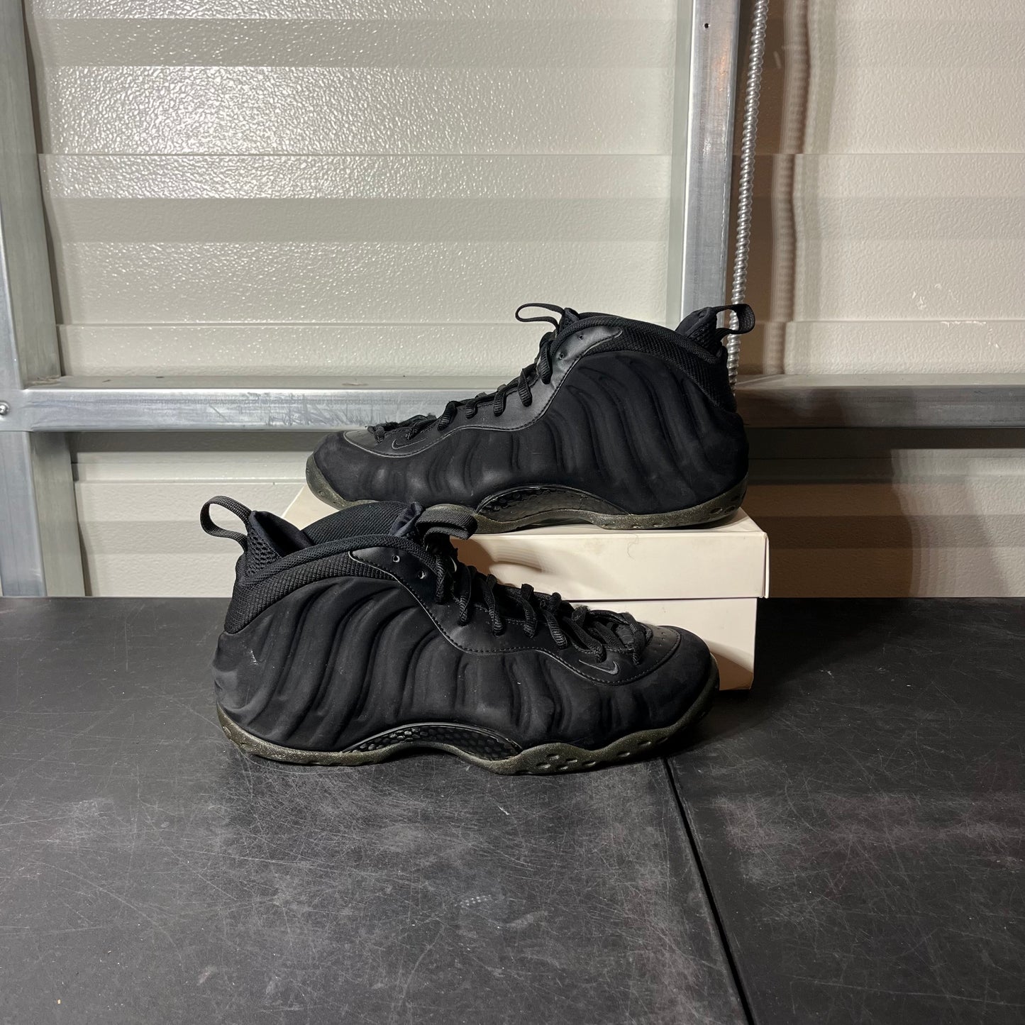 Size 12 - Nike Foamposites Back Suede