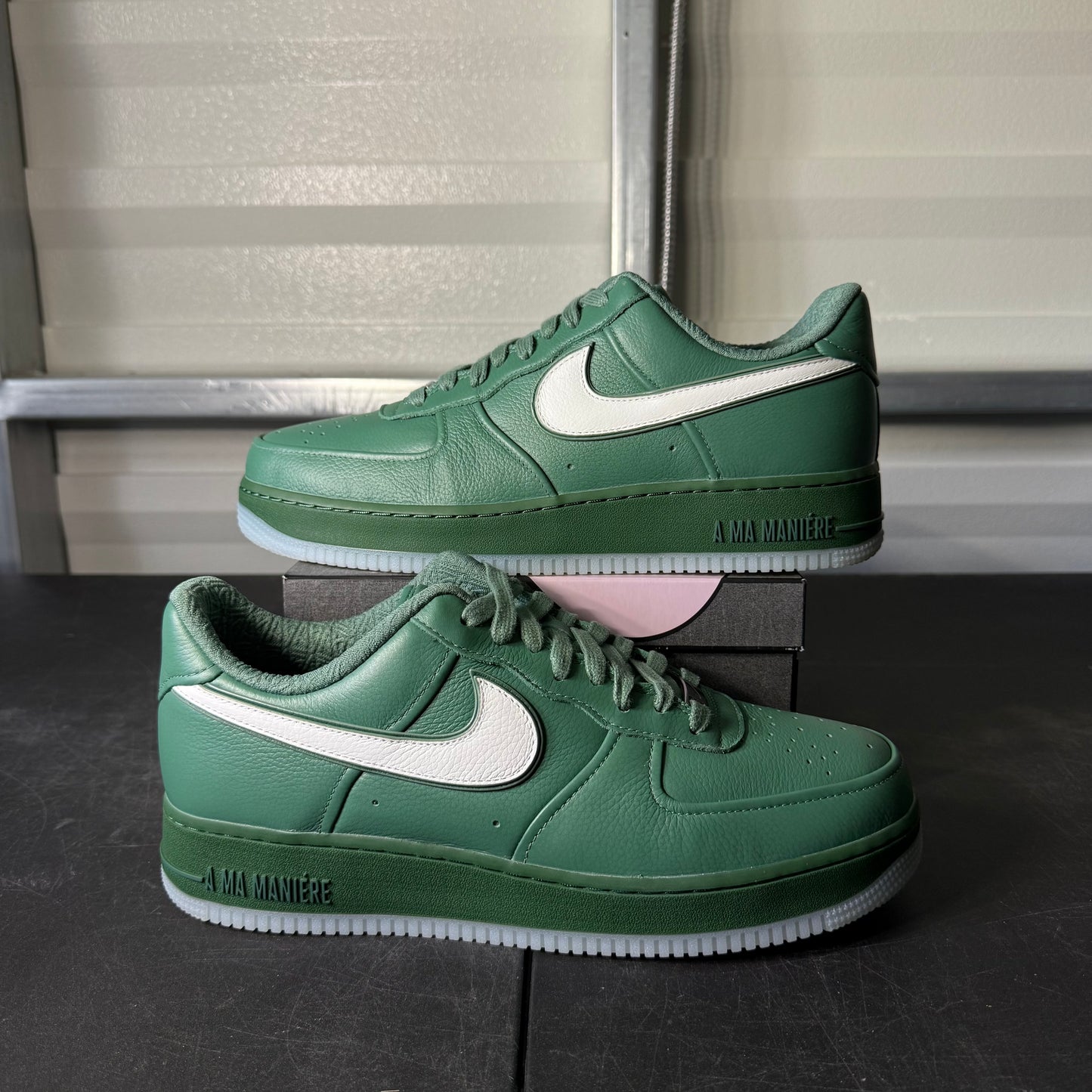 Size 12 - AF 1 A Ma Maniére Green Stone