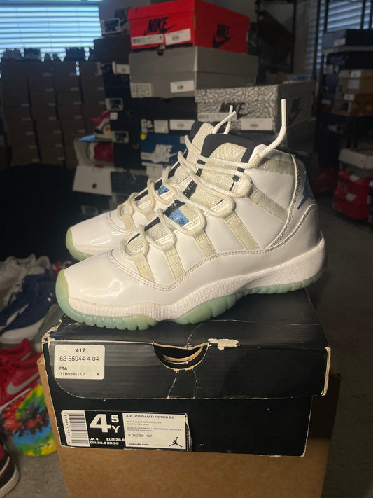 Size 4.5 - Jordan 11 Retro Low Legend Blue