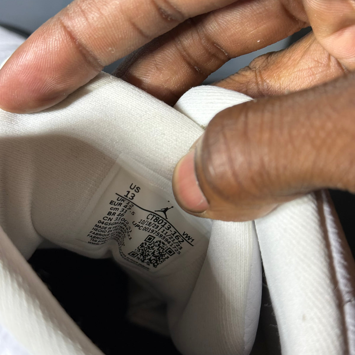 Size 13 - AJ 12 Taxi Flip