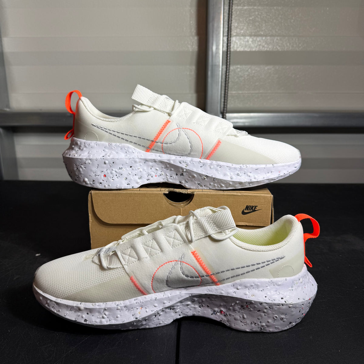 Size 12 - Crater Impact Summit White Hyper Crimson