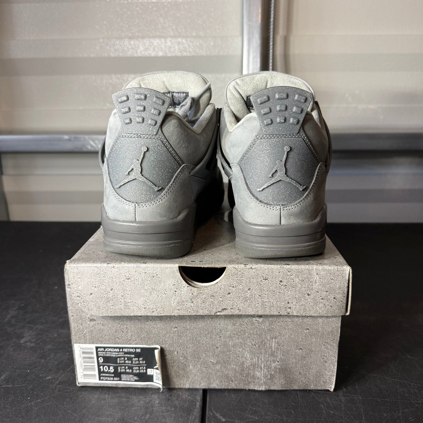 Size 9 - AJ 4 Wet Cement