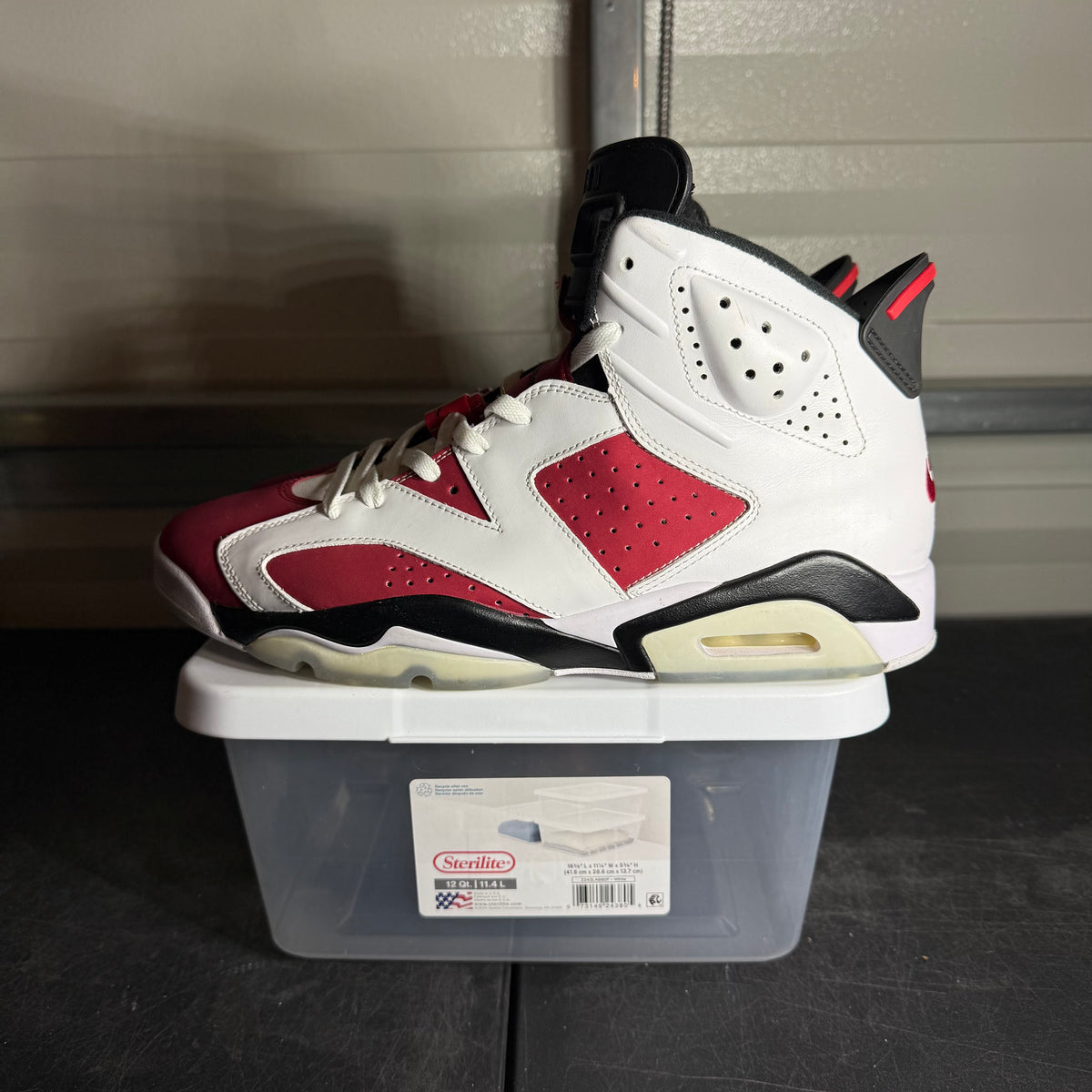 Size 12 - AJ 6 Carmine