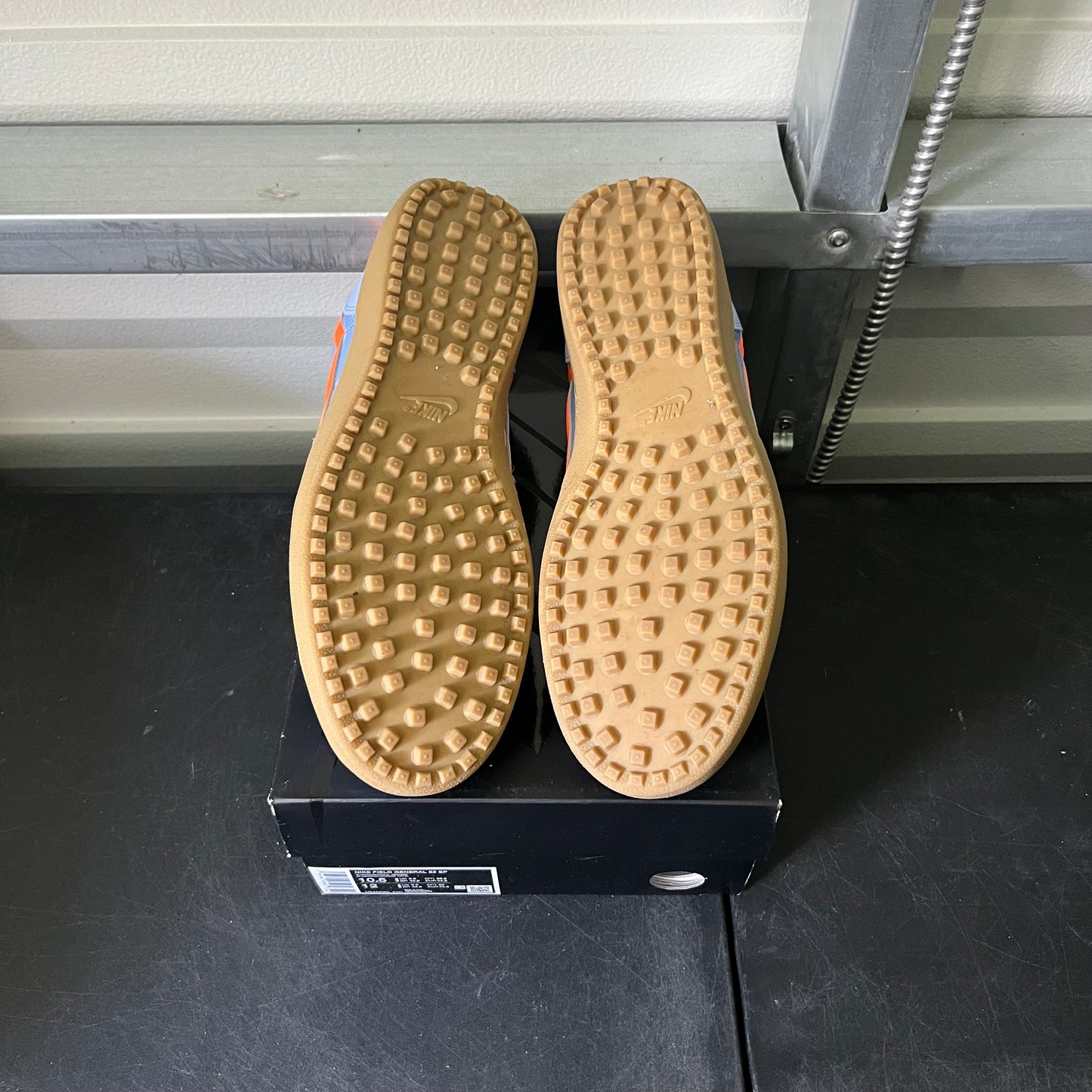 Size 10.5 - Nike Field General Aluminum Total Orange