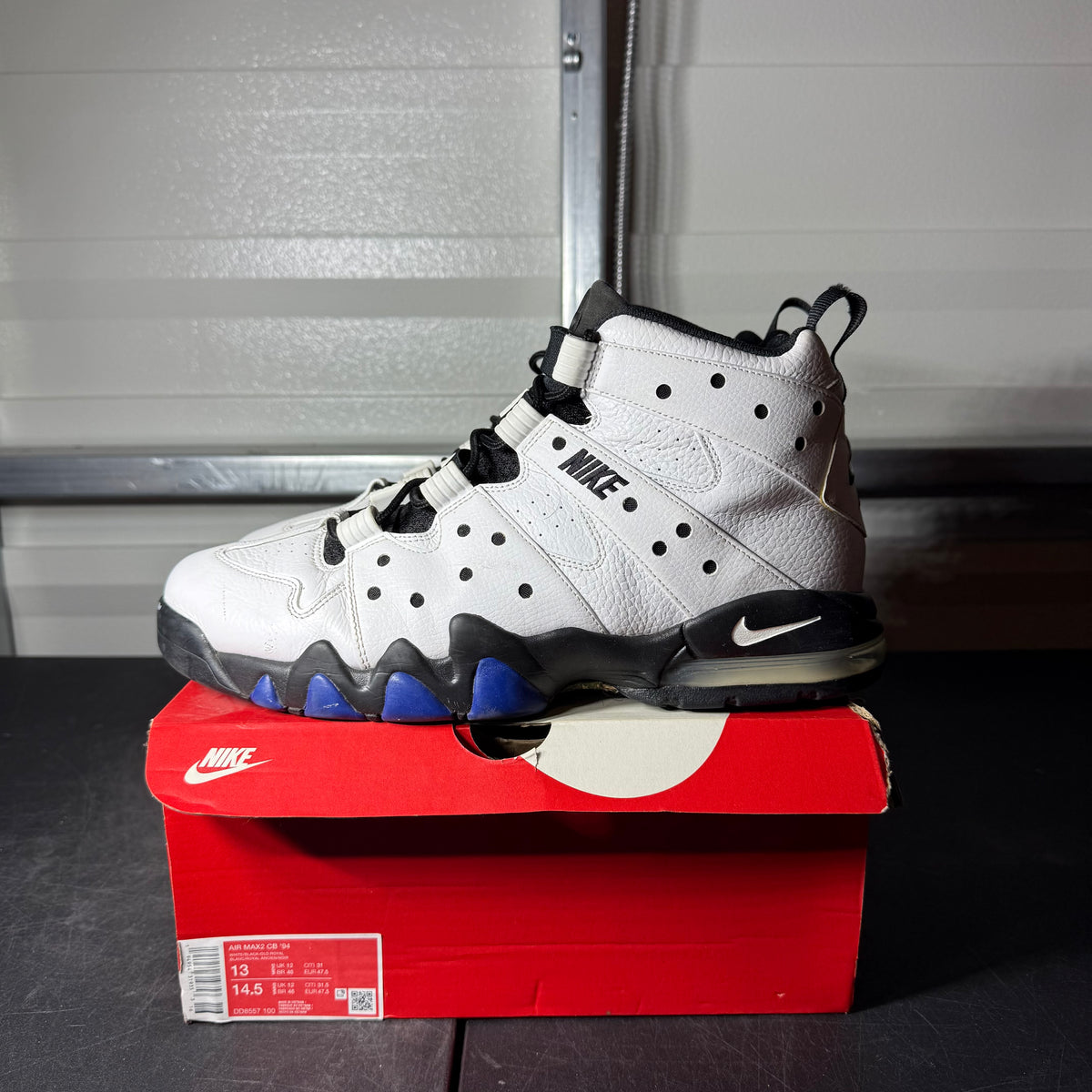 Size 13 - Air Max 2 CB White Old Royal