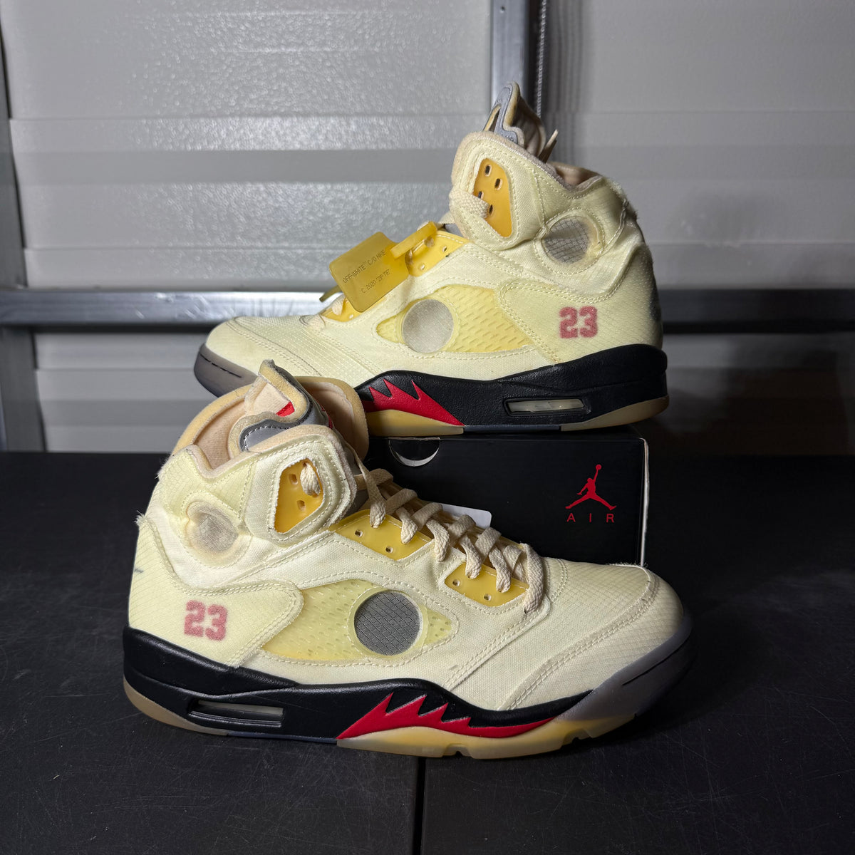 Size 10 - AJ 5 Off-White Sail