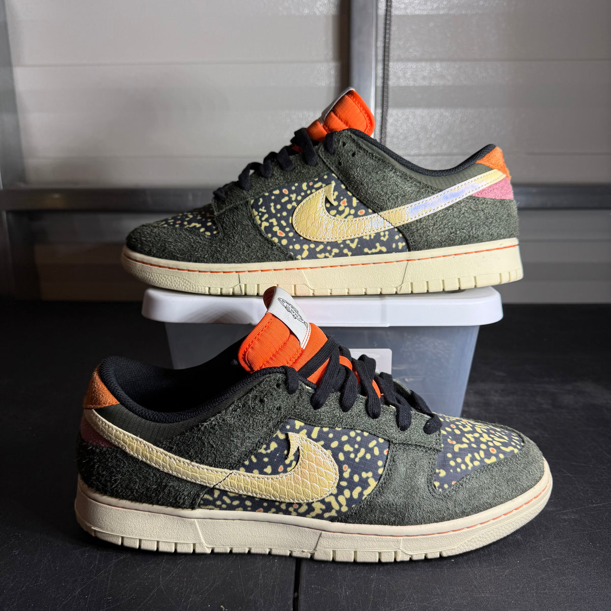 Size 12 - Nike Dunk SE Low Gone Fishing Rainbow Trout