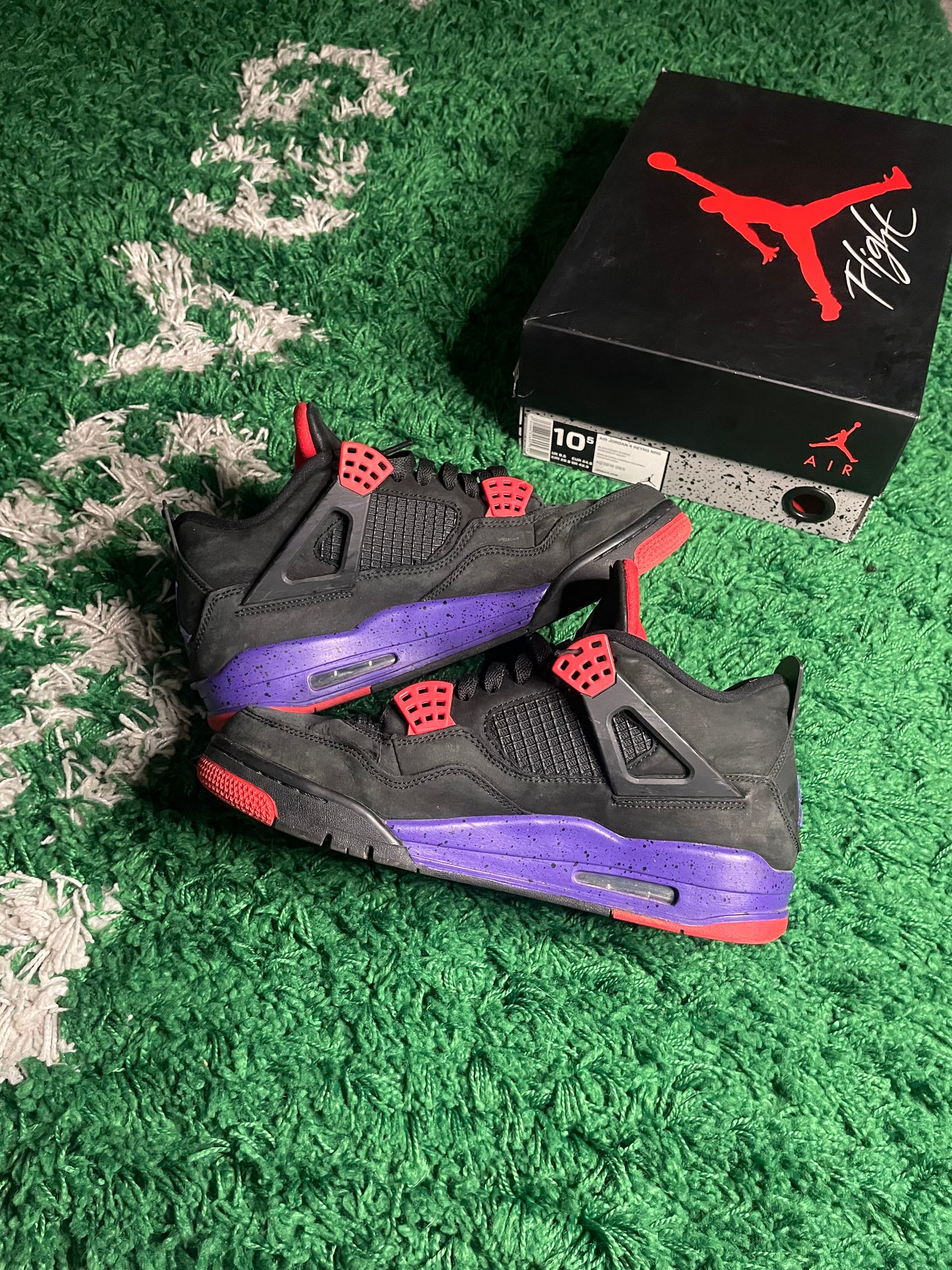 Size 10.5 - Jordan 4 Retro NRG Raptors 2018