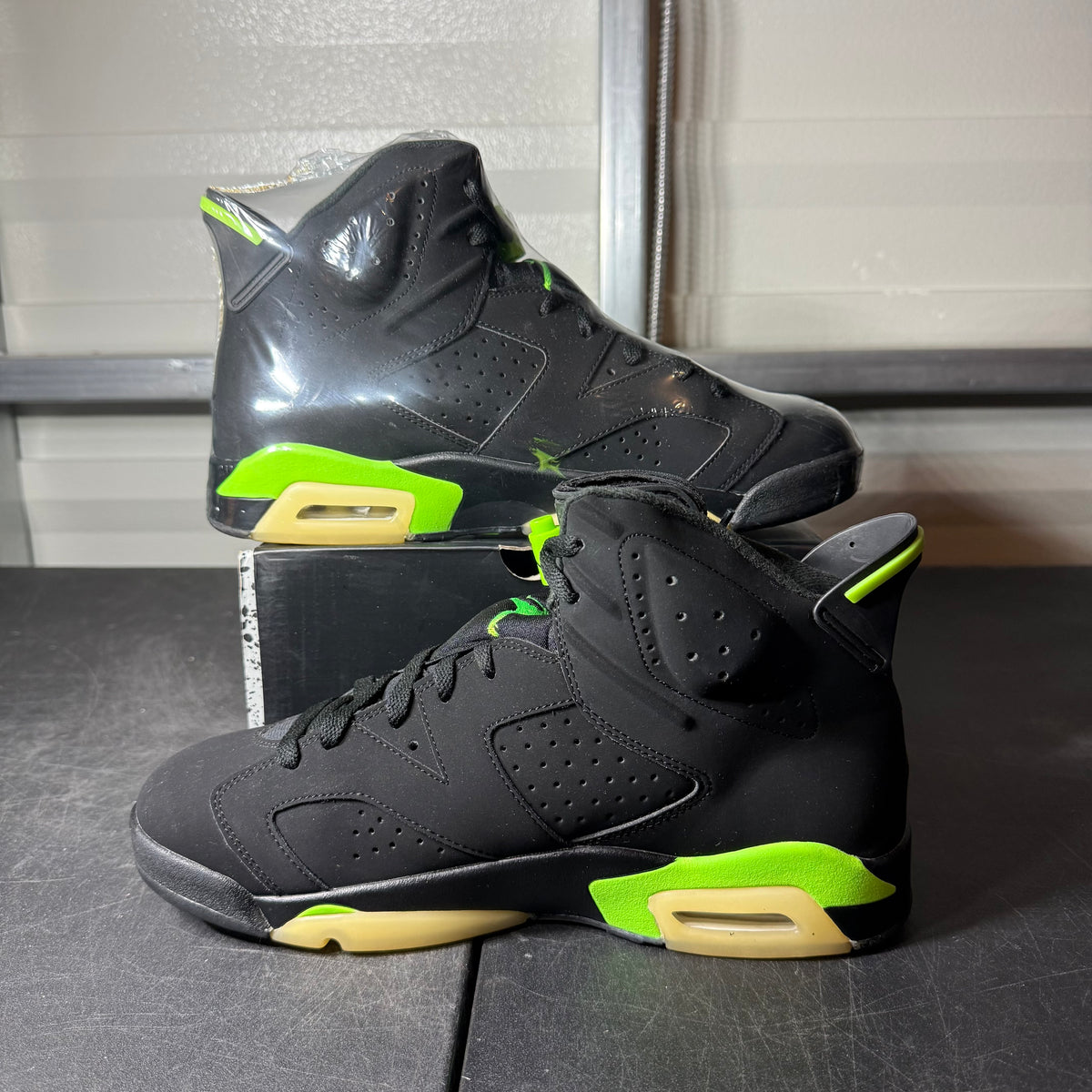 Size 10 - AJ 6 Electric Green