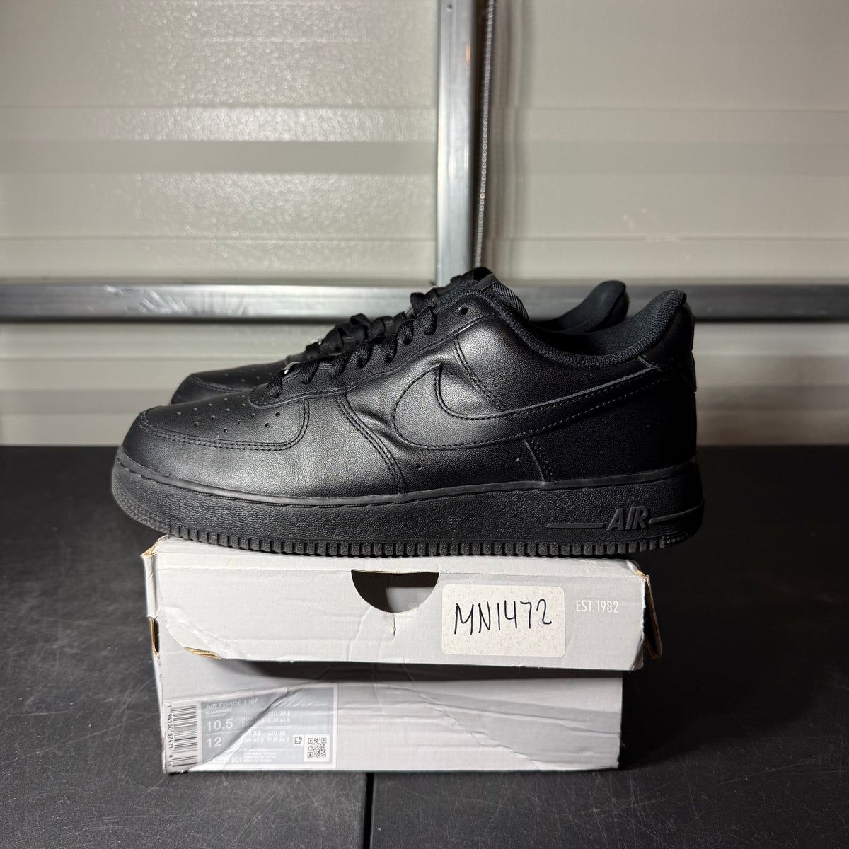 Size 10.5 - AF 1 Black