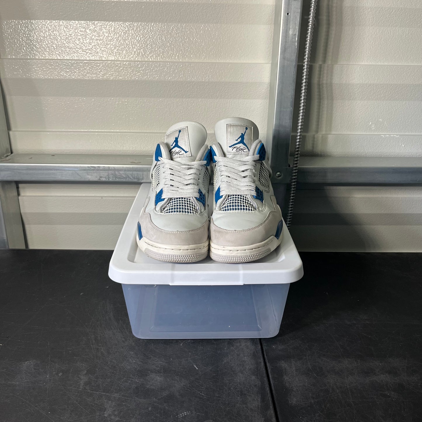 Size 11.5 - AJ 4 Military Blue
