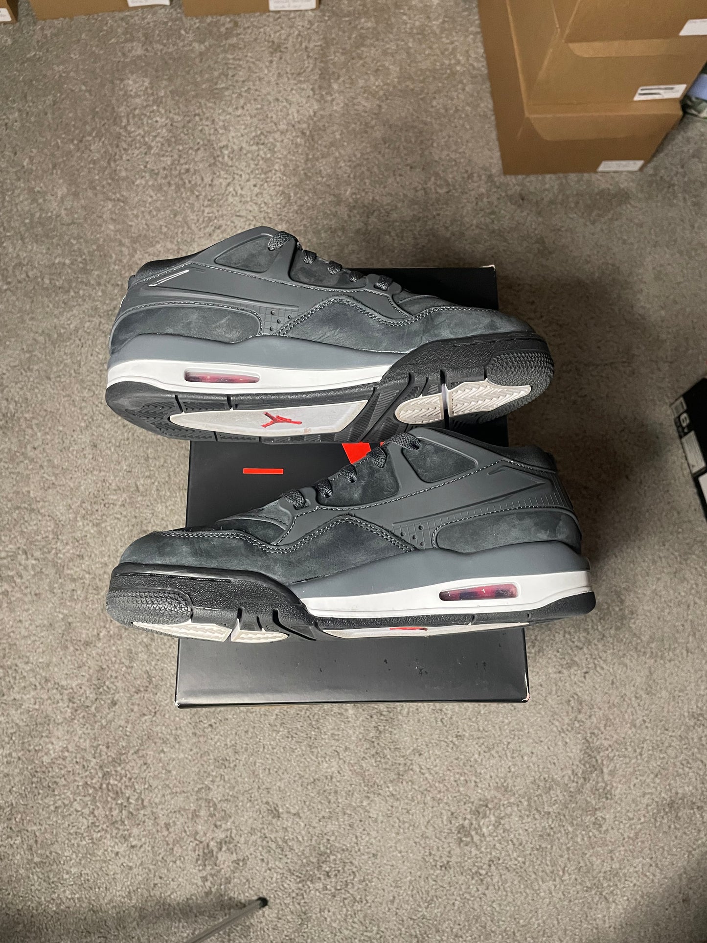 Size 7 - Nigel Sylvester x Air Jordan 4 RM SP Driveway Grey