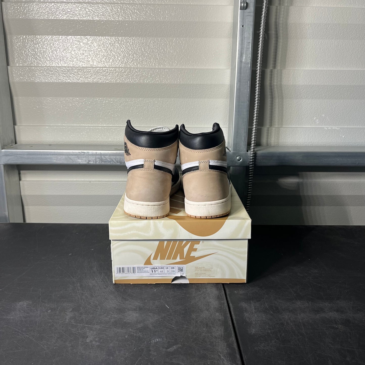 Size 11.5W - AJ 1 Latte