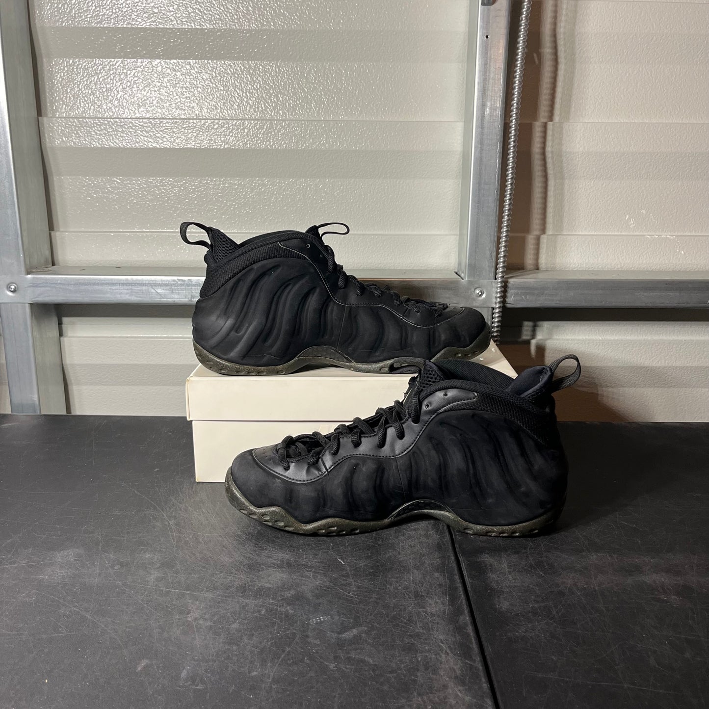 Size 12 - Nike Foamposites Back Suede