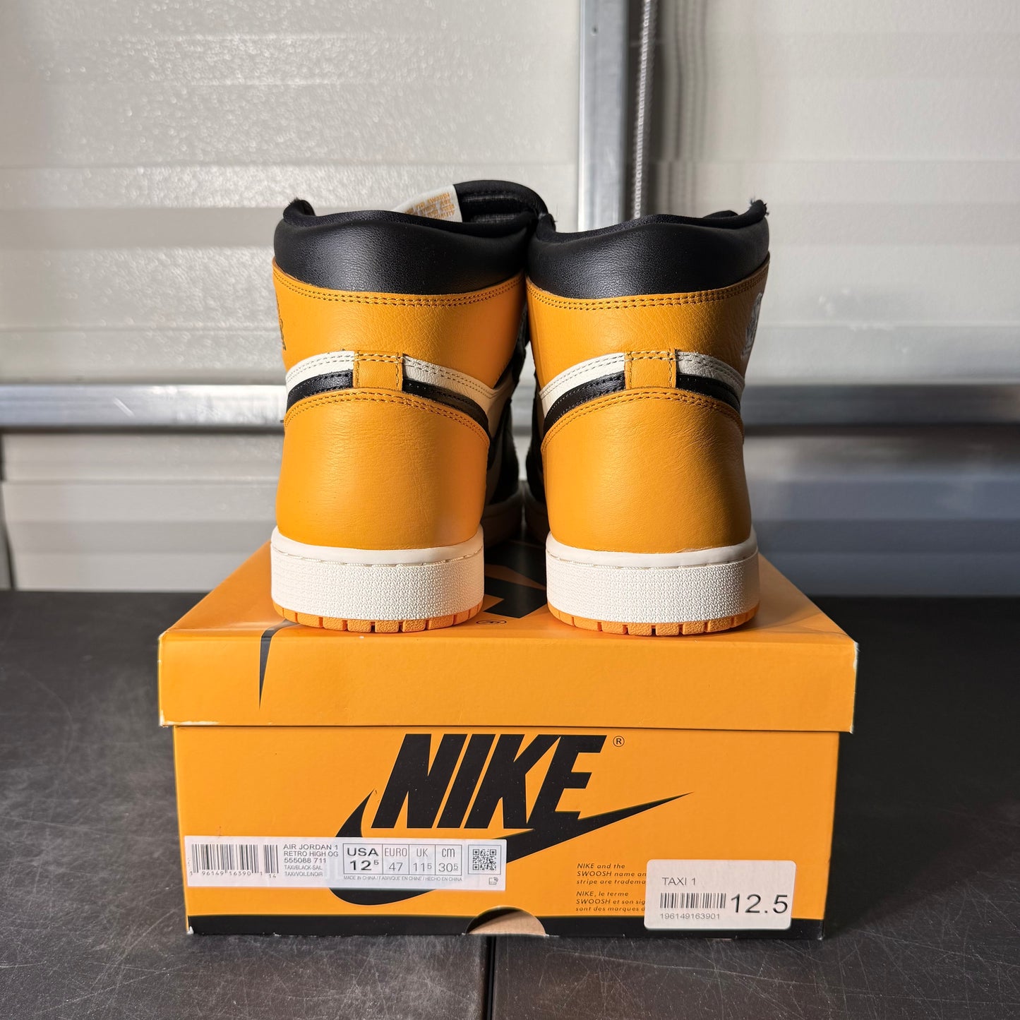 Size 12.5 - AJ 1 Taxi