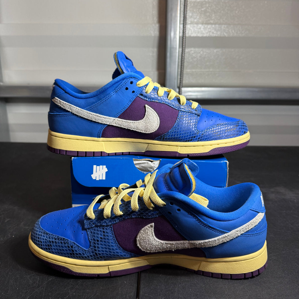 Size 12 - Nike Undefeated x Dunk Low SP 5 On It Signal Blue