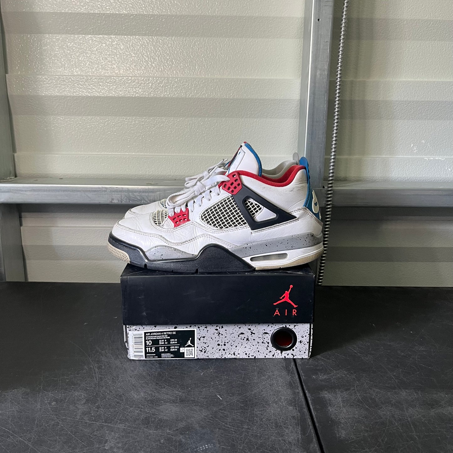 Size 10 - AJ 4 What The