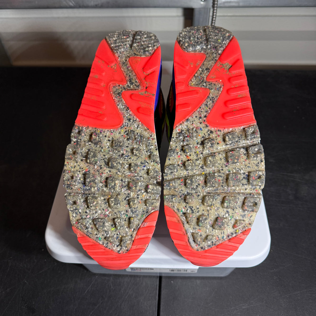 Size 12.5 - Nike Air Max 90 Exeter Edition Neon