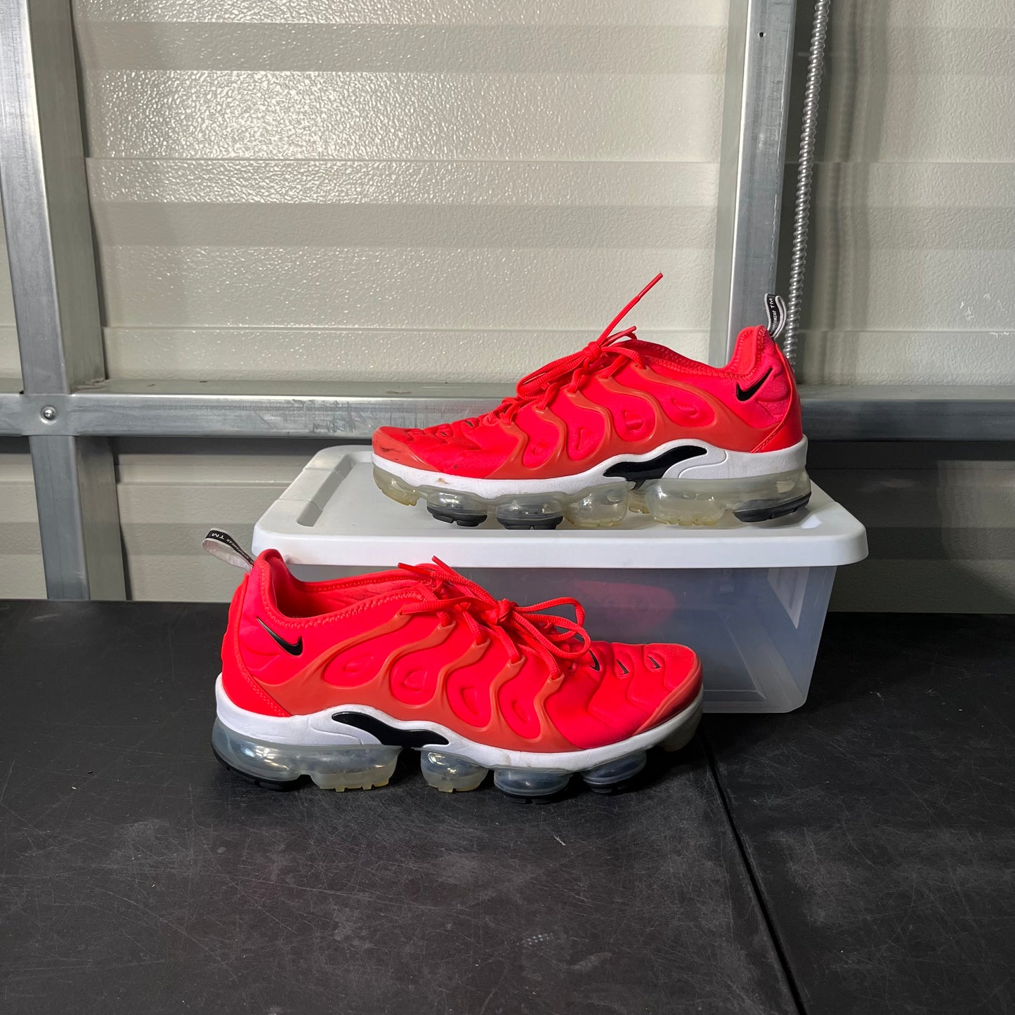 Size 11 - Nike VaporMax Plus Overbranding Bright Crimson