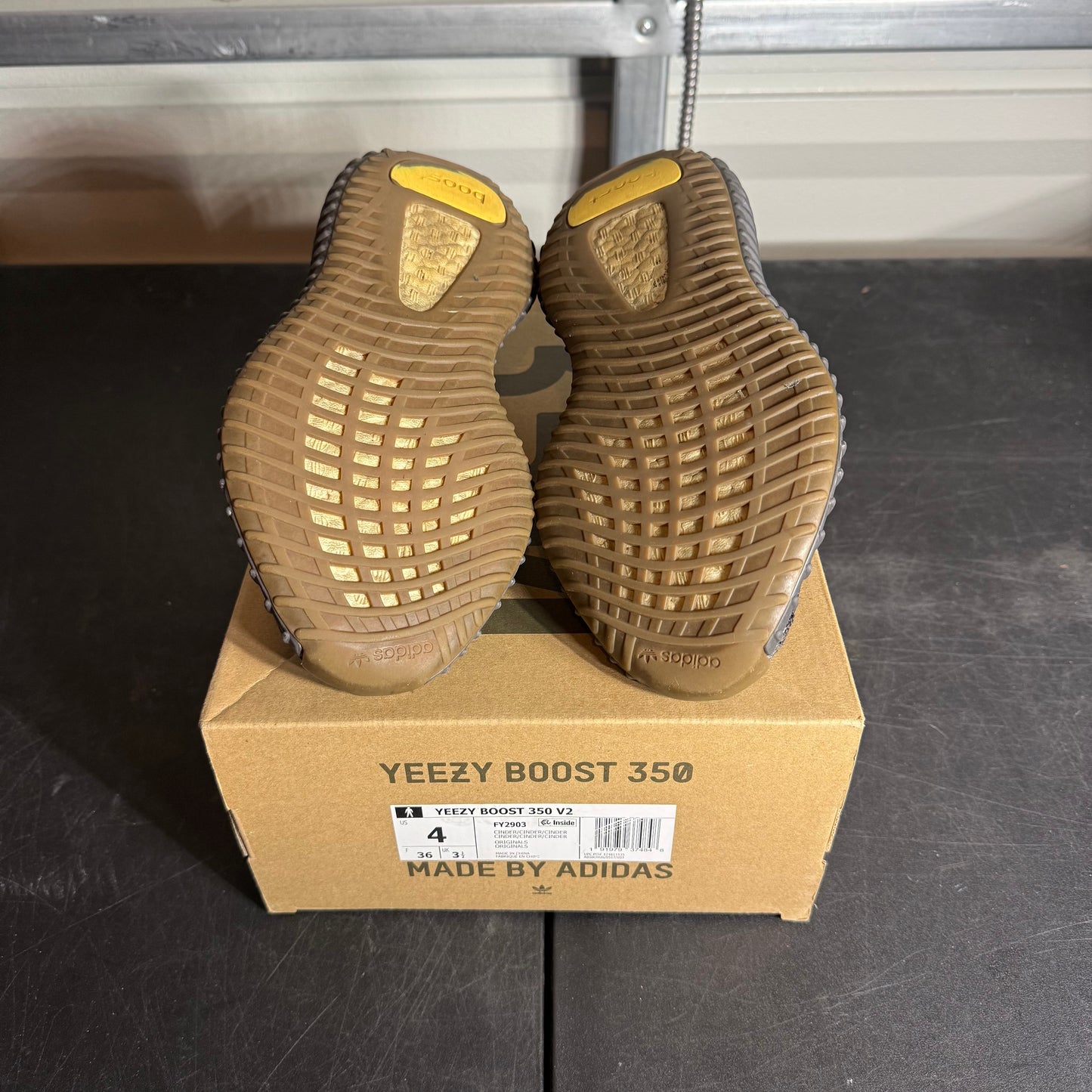 Size 4 - YZY Boost 350 Cinder