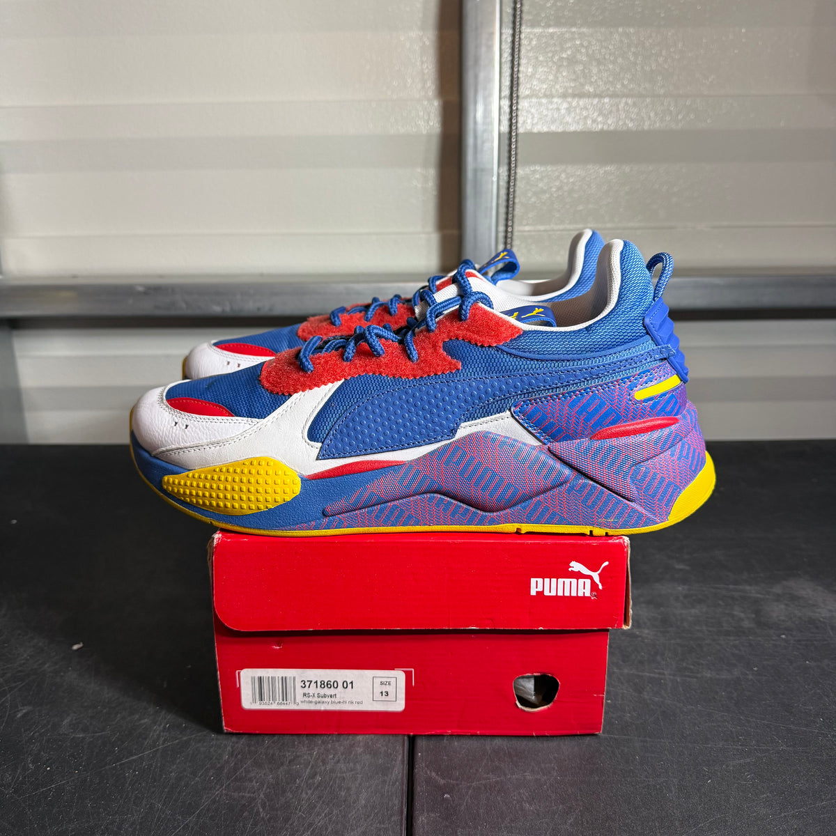 Size 12 - PUMA RS-X Subvert Galaxy Blue White