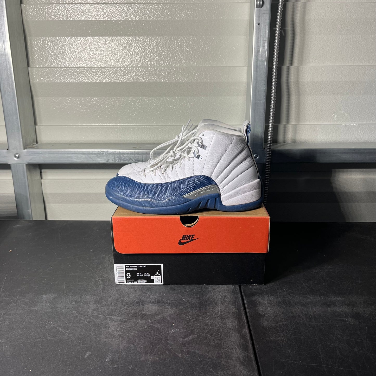 Size 9 - AJ 12 French Blue