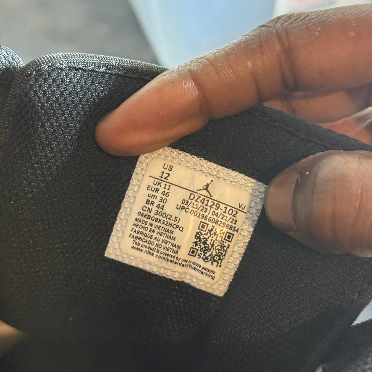 Size 12 - AJ 1 SE Mid Brown Elephant