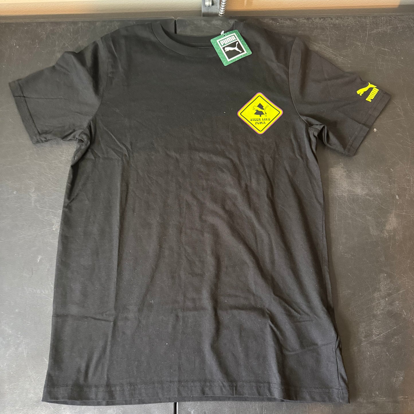 Size Small - Puma Black T-Shirt