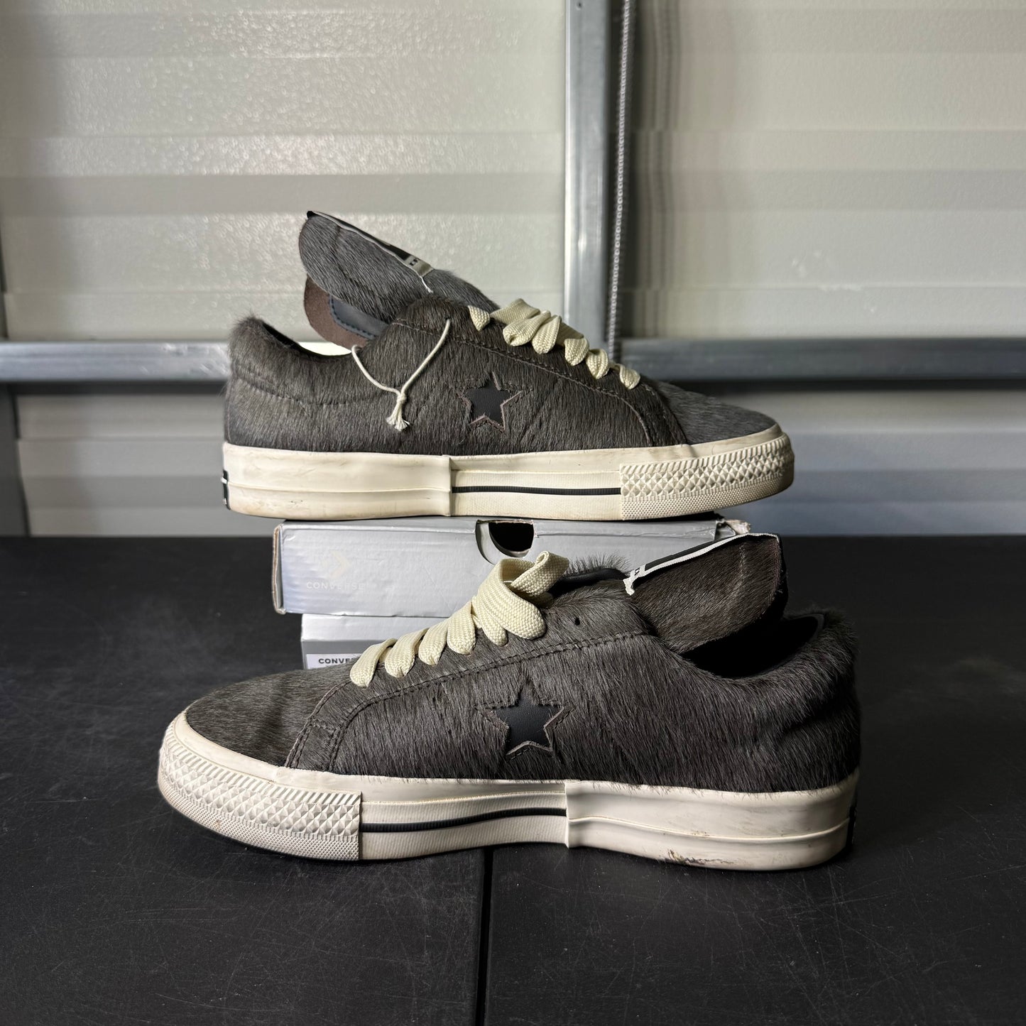 Size 10 - Rick Owens x Converse DRKSHDW Dark Lust
