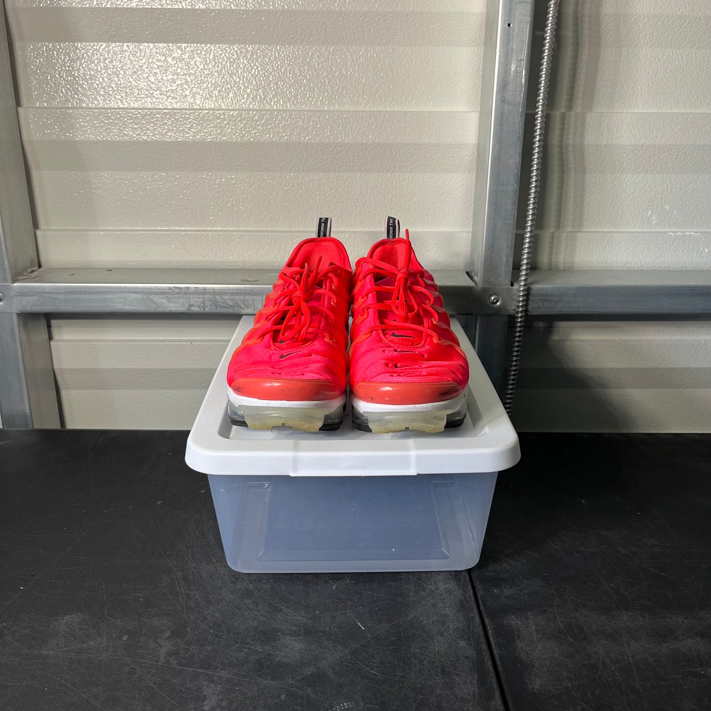 Size 11 - Nike VaporMax Plus Overbranding Bright Crimson