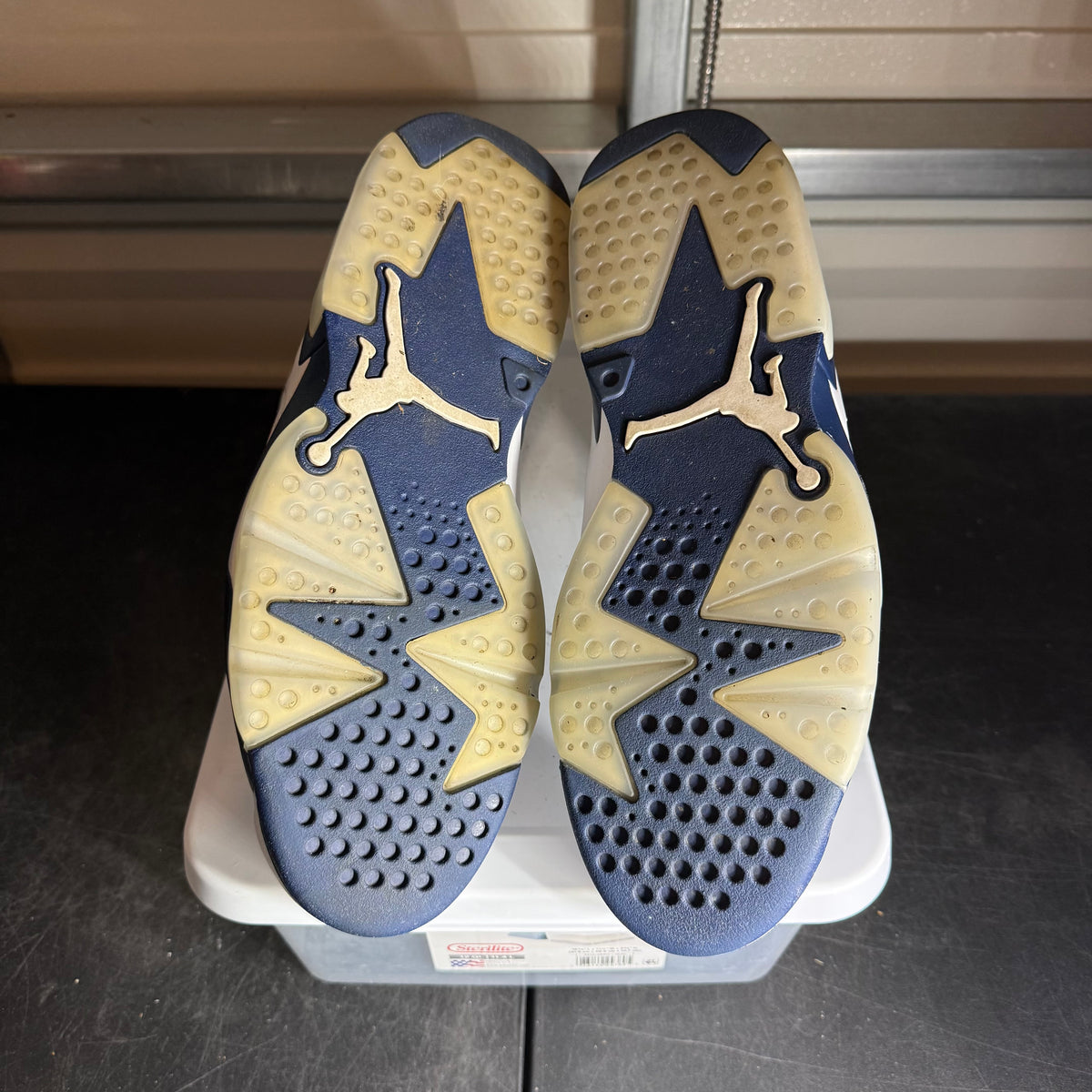 Size 12 - AJ 6 Midnight Navy