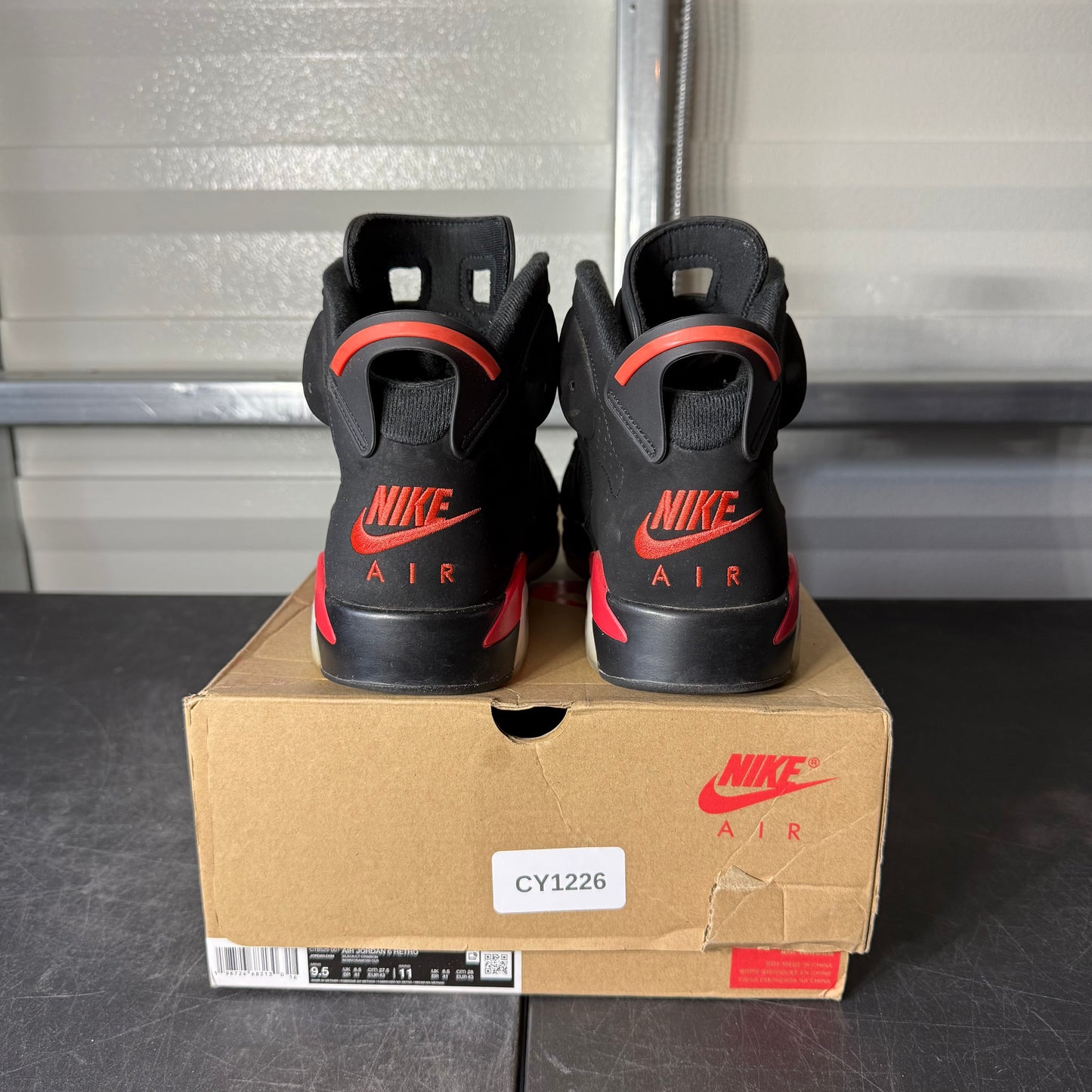 Size 9.5 - AJ 6 Infrared