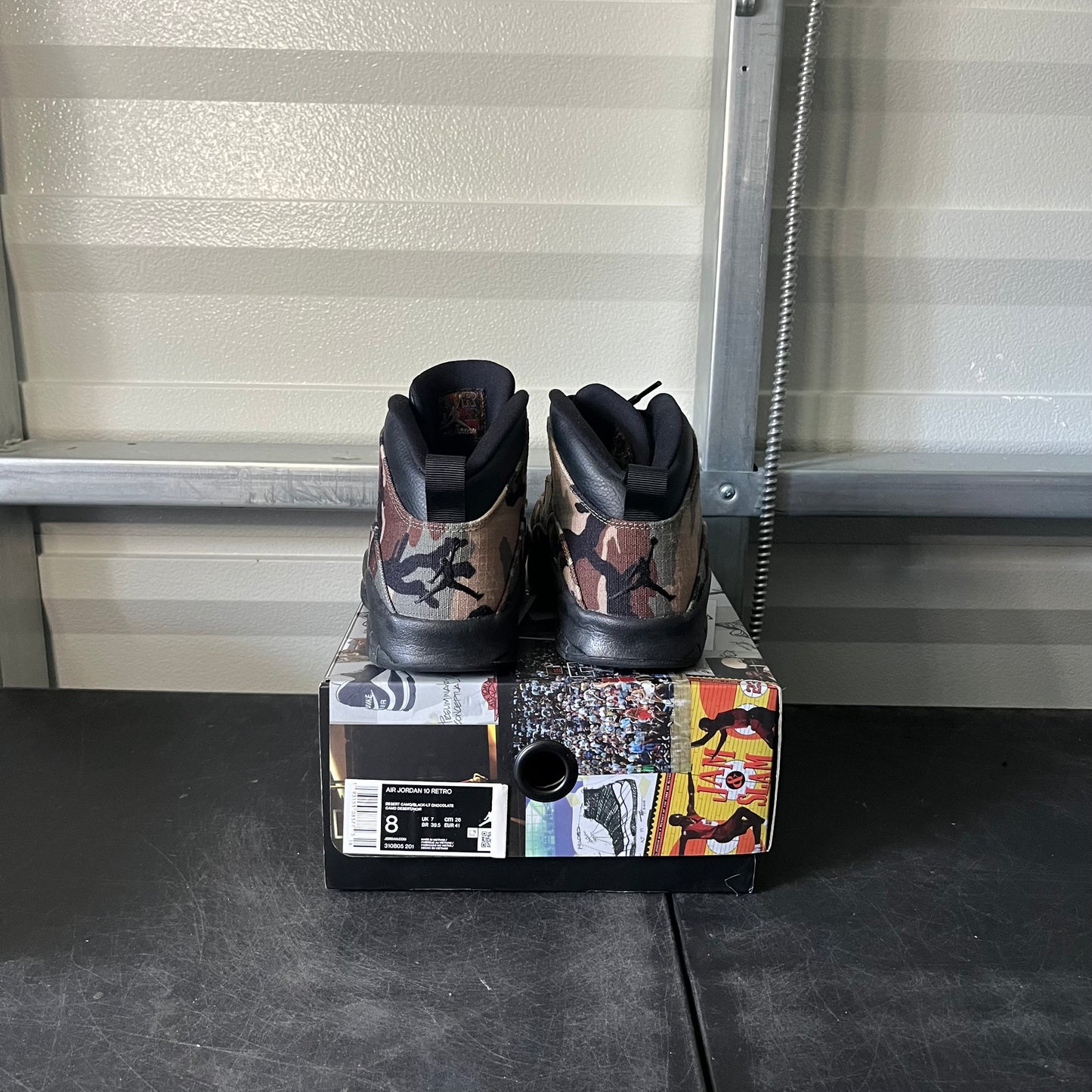 Size 8 - AJ 10 Camo