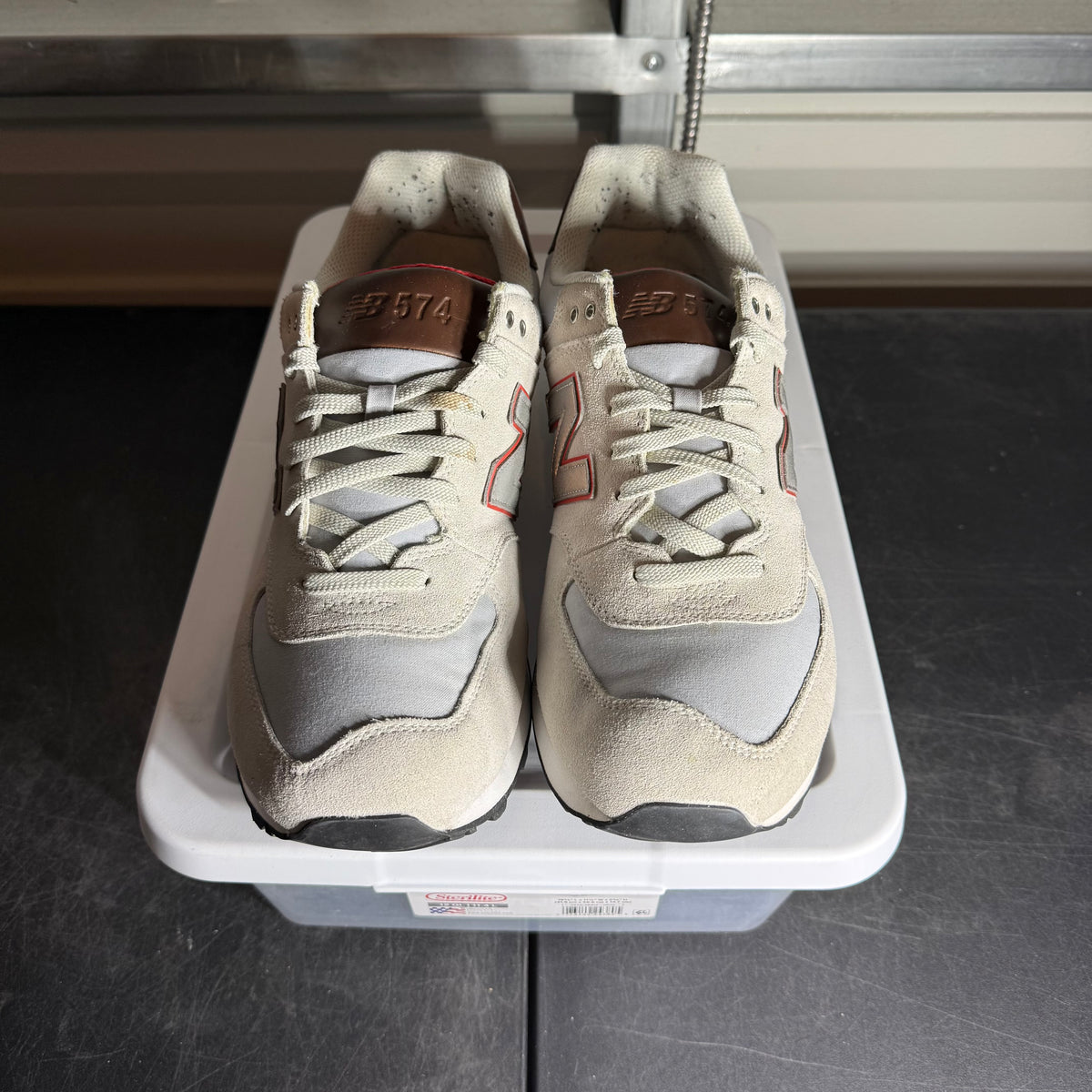 Size 12 - NB 574 Sail Brown