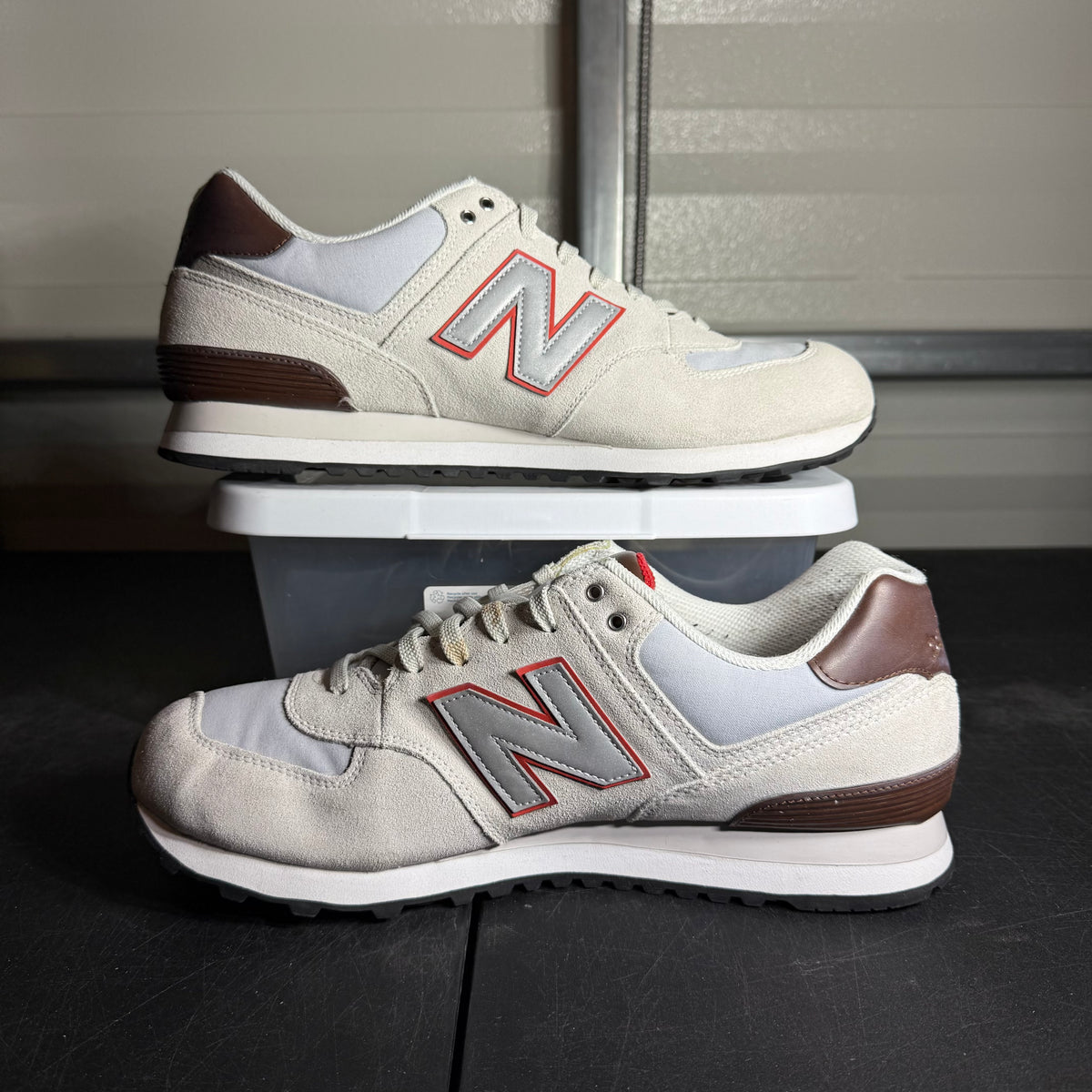 Size 12 - NB 574 Sail Brown