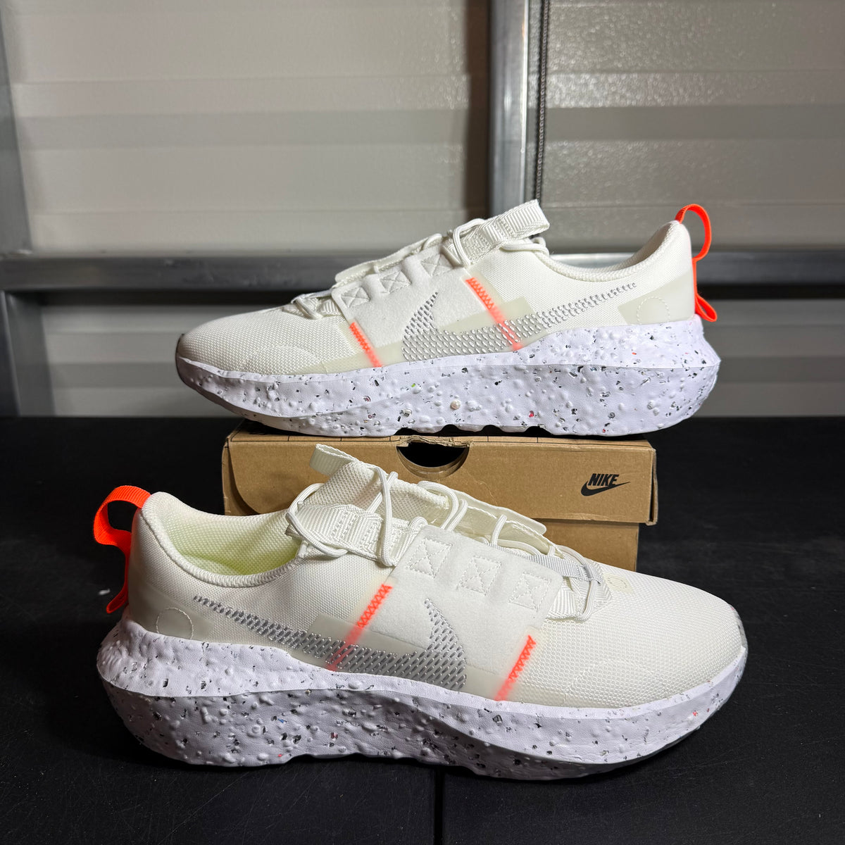 Size 12 - Crater Impact Summit White Hyper Crimson