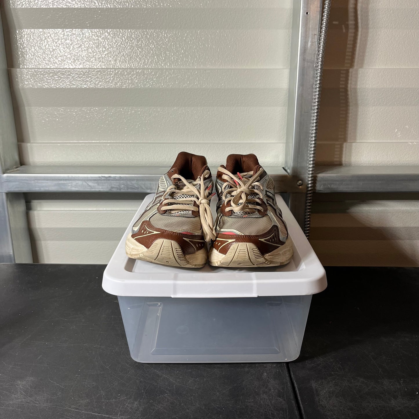 Size 10 - Asics Chocolate Brown
