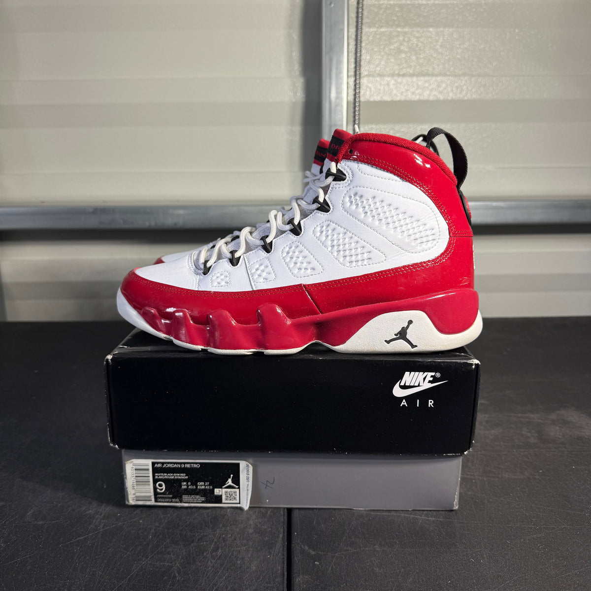 Size 9 - AJ 9 Gym Red