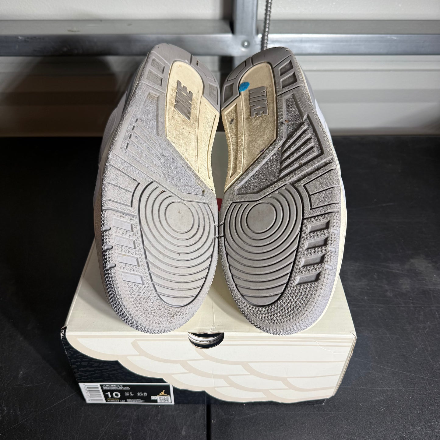 Size 10 - AJ 2 Low Cement Grey