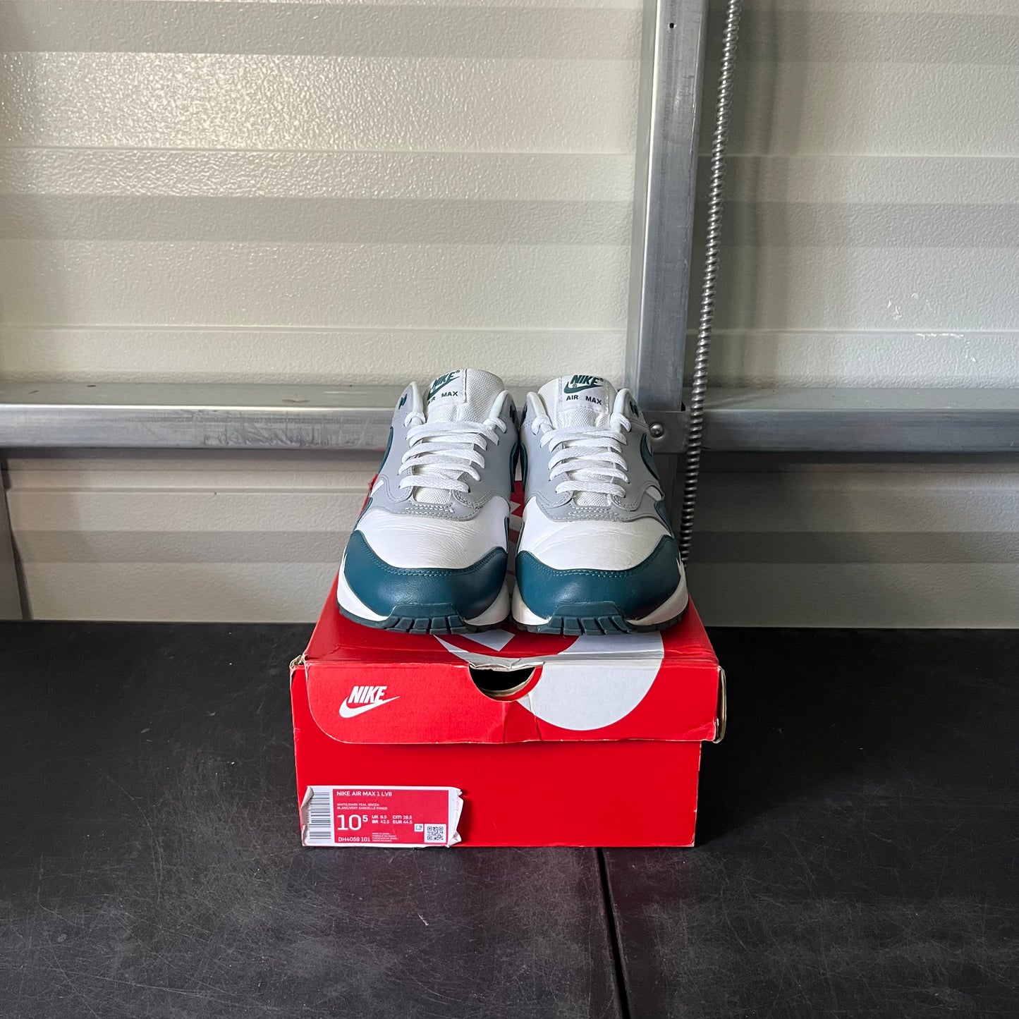 Size 10.5 - Nike Air Max 1 Teal Green