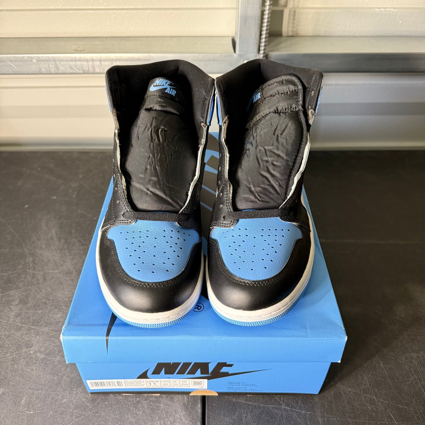 Size 11 - AJ 1 UNC Toe