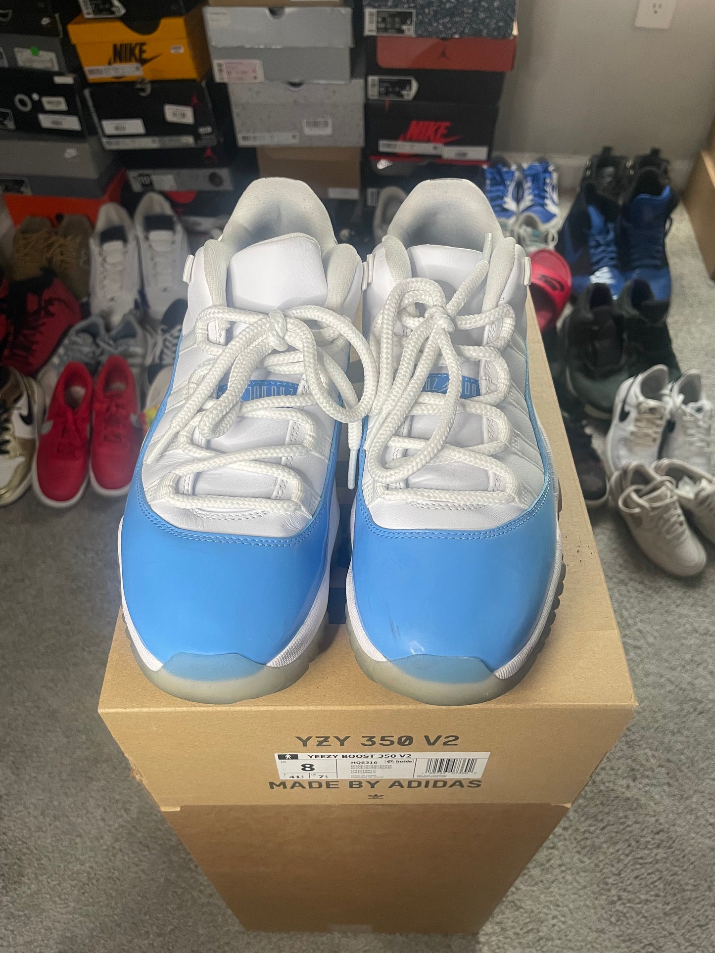Size 8 - Jordan 11 Retro Low UNC 2017