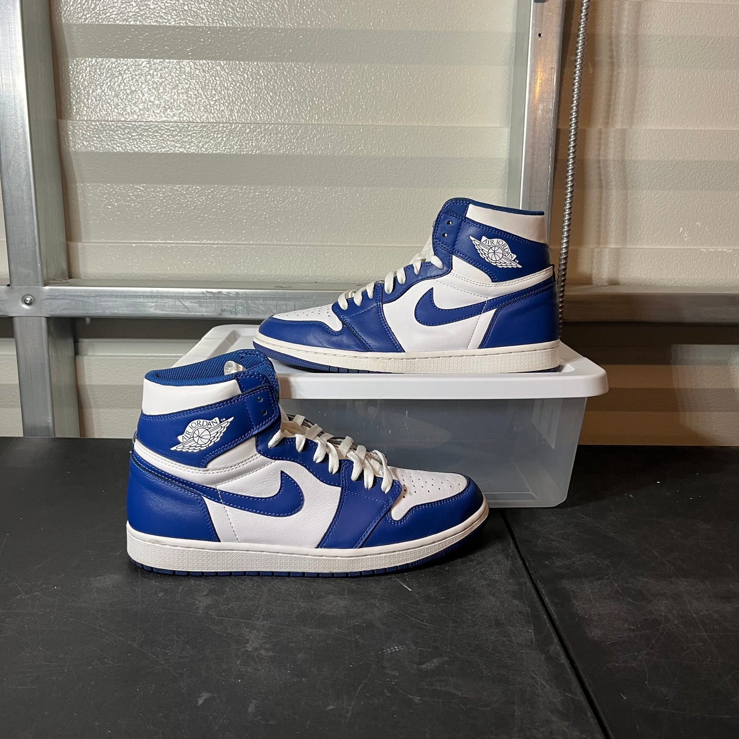 Size 11 - AJ 1 Storm Blue