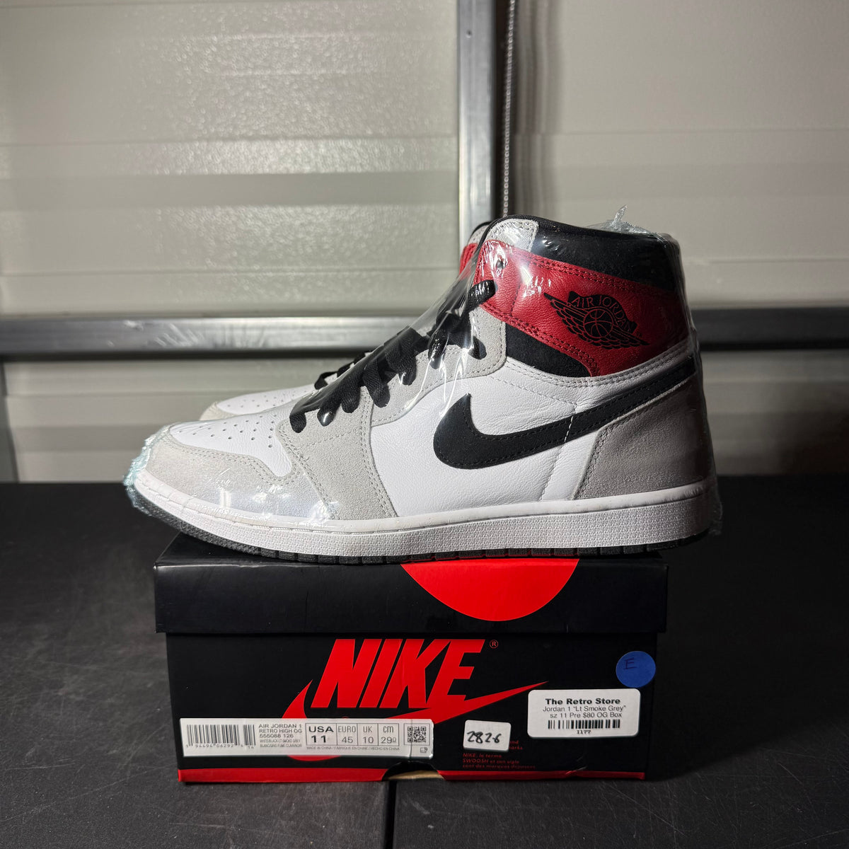 Size 11 - AJ 1 Smoke Grey