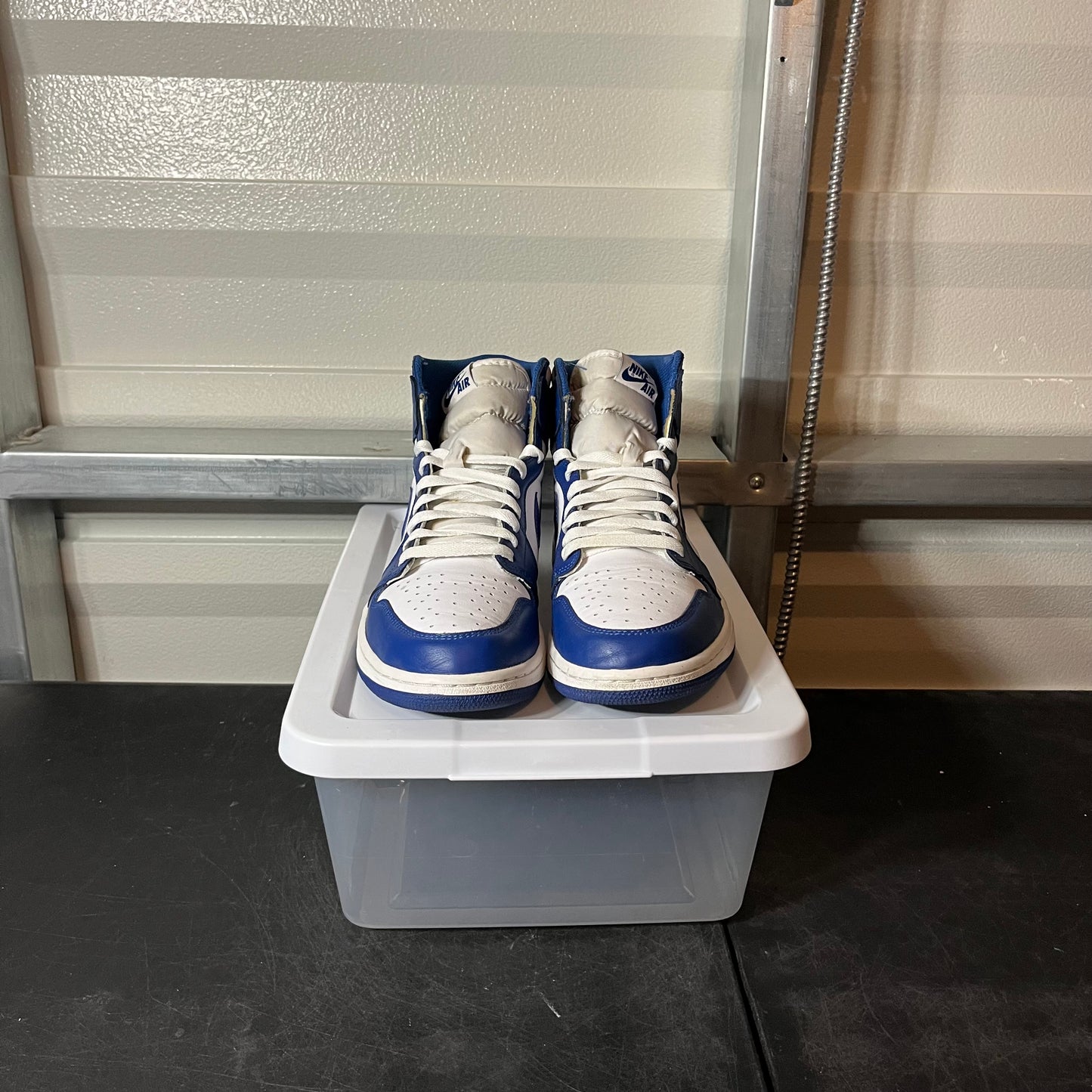 Size 11 - AJ 1 Storm Blue