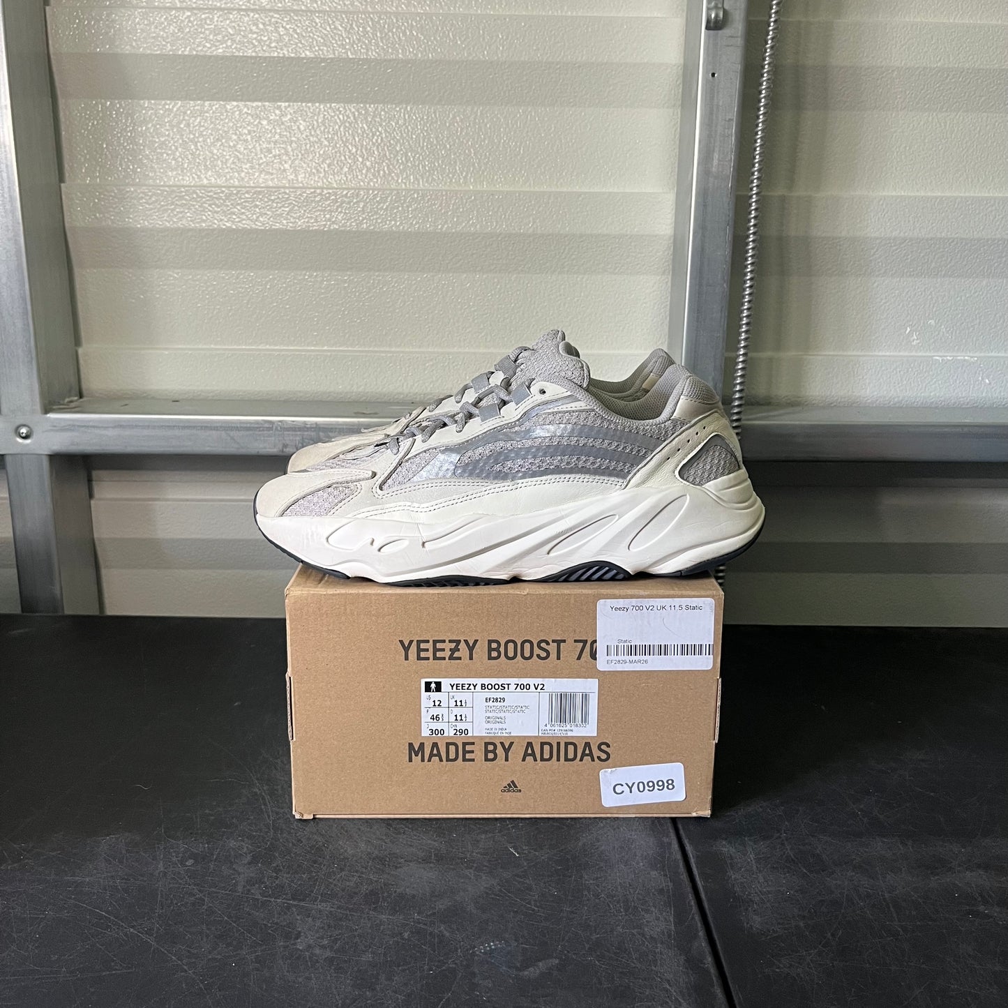 Size 12 - Yeezy 700 Static